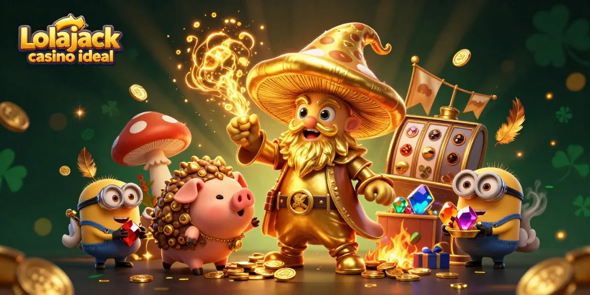 Engage with the magic of Lolajack casino iDeal, where wizardry meets golden gaming treasures!