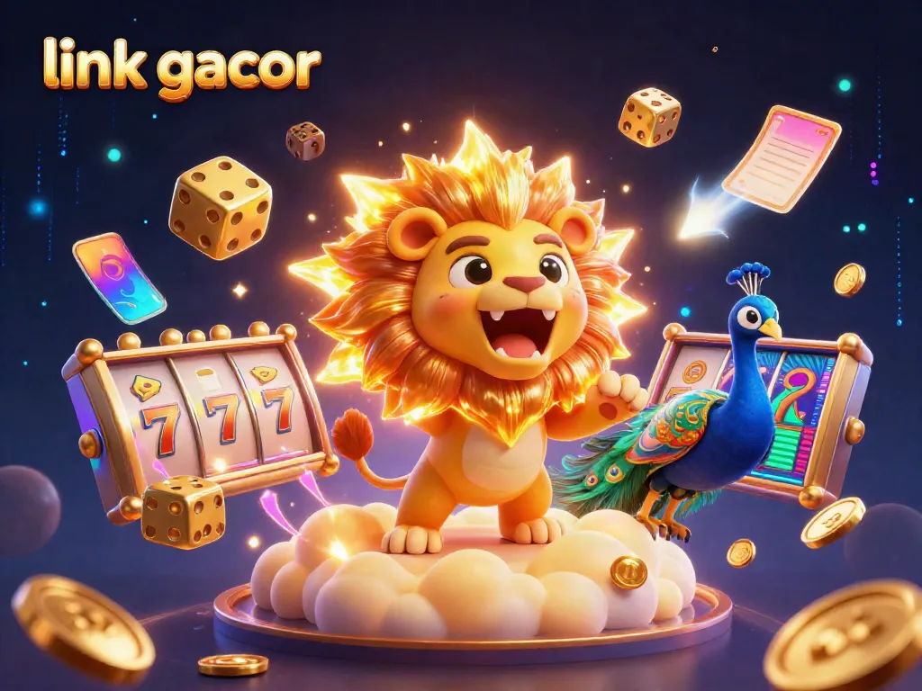 Engage with the thrilling world of link gacor casino slots, featuring vibrant 3D characters and dynamic gaming elements.