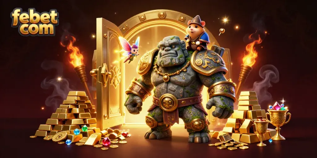 Engage in thrilling gameplay with febet com's enchanting characters amidst treasures and magic.