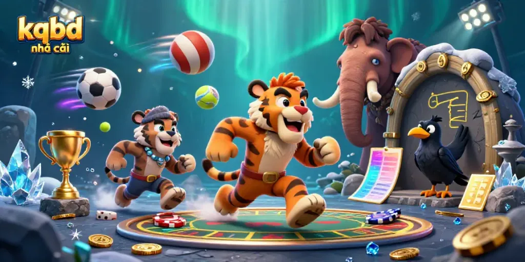 Experience thrilling gameplay at kqbd nhà cái with our engaging prehistoric casino illustration.
